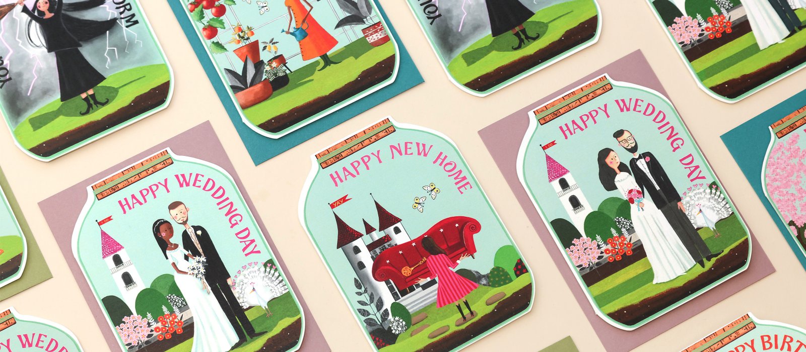 Greeting Cards by The Silver Hen